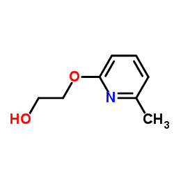 2-[(6-Methyl-2-pyridinyl)oxy]ethanol结构式