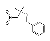 (2-methyl-1-nitropropan-2-yl)sulfanylmethylbenzene Structure