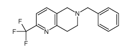 6-benzyl-2-(trifluoromethyl)-5,6,7,8-tetrahydro-1,6-naphthyridine图片