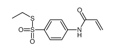 N-(4-ethylsulfanylsulfonylphenyl)prop-2-enamide Structure