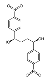 (1R,4R)-1,4-二4-硝基苯基)丁烷-1,4-二醇结构式