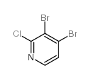 3,4-Dibromo-2-chloropyridine structure