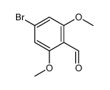 4-Bromo-2,6-dimethoxybenzaldehyde Structure