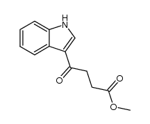 methyl γ-(indol-3-yl)-γ-oxobutyrate结构式