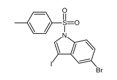 5-溴-3-碘-1-甲苯磺酰-1H-吲哚图片