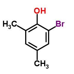 2-Bromo-4,6-dimethylphenol Structure