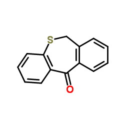 6,11-二氢二苯并[b,e]硫杂卓-11-酮结构式