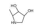 (2S,3S,4S)-2-methylpyrrolidine-3,4-diol Structure