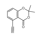 5-ethynyl-2,2-dimethyl-4H-benzo[d][1,3]dioxin-4-one Structure