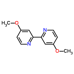 4,4'-二甲氧基-2,2'-联吡啶结构式