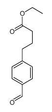 ethyl 4-(4-formylphenyl)butanoate Structure