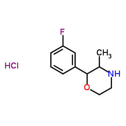 3-Fluorophenmetrazine Structure