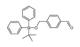 α-(t-butyl-diphenylsilyloxy)tolualdehyde structure