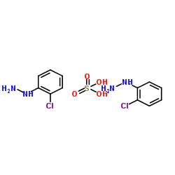 2-CHLOROPHENYLHYDRAZINE SULFATE structure