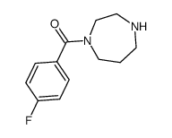 1-(4-Fluorobenzoyl)homopiperazine Structure