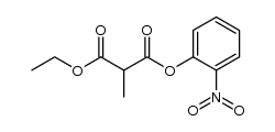 ethyl 2-nitrophenyl methylmalonate Structure