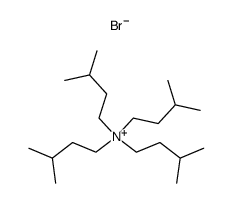 tetra-i-pentyl ammonium bromide Structure