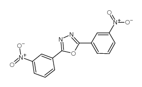 2,5-bis(3-nitrophenyl)-1,3,4-oxadiazole structure