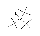 tri-tert-butyltin iodide结构式
