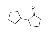 2-cyclopentylcyclopentan-1-one Structure