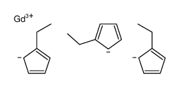 TRIS(ETHYLCYCLOPENTADIENYL)GADOLINIUM(I& structure