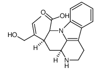 (19E)-(16ξH)-17,22-seco-23-nor-talbotin-19-en-17-oic acid结构式