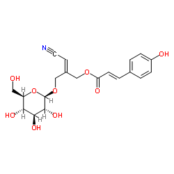 Sutherlandin trans-p-coumarate结构式