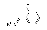 2-hydroxybenzaldehyde potassium salt Structure