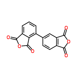 2,3,3',4'-Biphenyl tetracarboxylic dianhydride Structure