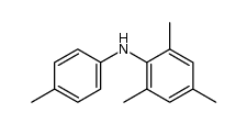 N-(4-methylphenyl)-N-(2,4,6-trimethylphenyl)amine Structure