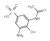 3-乙酰氨基-5-氨基-4-羟基苯磺酸图片