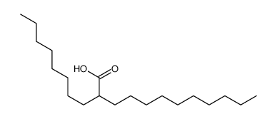 2-octyldodecanoic acid Structure