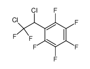 1,2-Dichlor-2,2-difluor-1-[pentafluor-phenyl]-ethan结构式