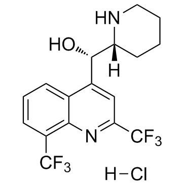 Mefloquine hydrochloride Structure