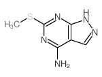 1H-Pyrazolo[3,4-d]pyrimidin-4-amine,6-(methylthio)-图片