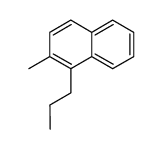 2-methyl-1-propylnaphthalene Structure