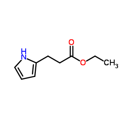 Ethyl 3-(1H-pyrrol-2-yl)propanoate Structure