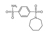 4-(azepan-1-ylsulfonyl)benzenesulfonamide Structure