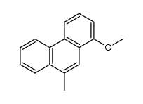 1-Methoxy-9-methyl-phenanthren结构式