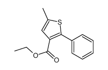 ethyl 5-methyl-2-phenylthiophene-3-carboxylate结构式