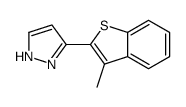 5-(3-Methyl-1-benzothiophen-2-yl)-1H-pyrazole structure