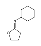 cyclohexyl-dihydrofuran-2-ylidene-amine结构式