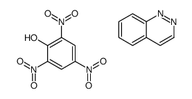 cinnoline,2,4,6-trinitrophenol Structure