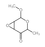 3,7-Dioxabicyclo[4.1.0]heptan-5-one,2-methoxy-4-methyl- (9CI) Structure