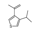 3-propan-2-yl-4-prop-1-en-2-ylthiophene结构式