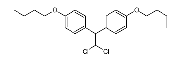 1-butoxy-4-[1-(4-butoxyphenyl)-2,2-dichloroethyl]benzene Structure