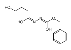 benzyl N-(4-hydroxybutanoylamino)carbamate Structure