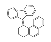 4-(9H-fluoren-9-ylidene)-1,2,3,4-tetrahydrophenanthrene结构式