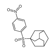 1-((4-nitrophenyl)sulfonyl)adamantane Structure