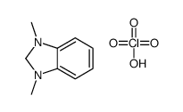 1,3-dimethyl-1,2-dihydrobenzimidazol-1-ium,perchlorate结构式